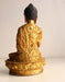 Fully Gold Plated and Dragon Carved Menla Medicine Buddha Statue-8 inch High BST105 - nepacrafts