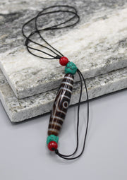Tibetan Three Eyes Dzi Beads - nepacrafts