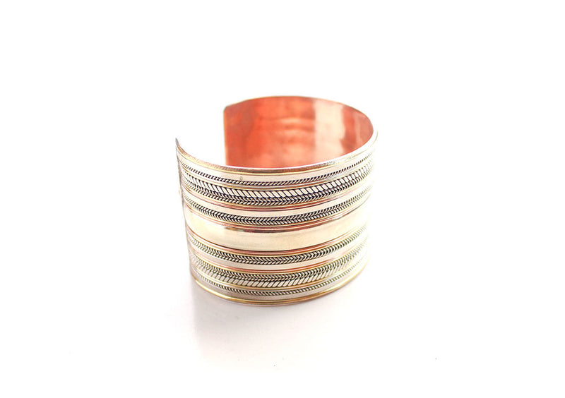 Handmade Tibetan Copper Unisex Bracelet - nepacrafts