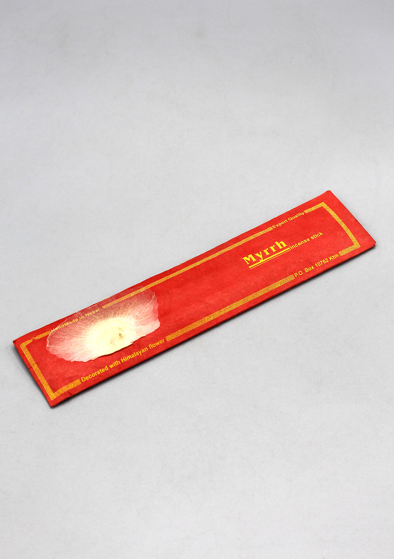 Myrrh Flora Incense Sticks Set of 10