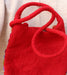 Red Felt Gumball Shoulder Bags - nepacrafts
