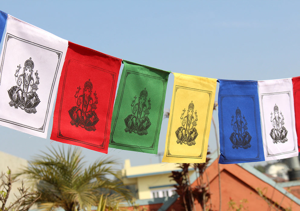 Ganesh Success Prayer Flags