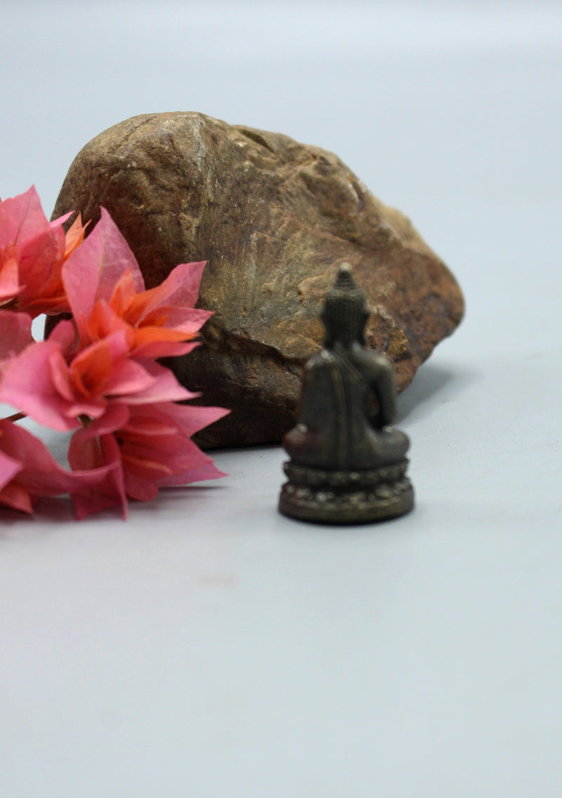 Brass Mini Amitabh Buddha Statue