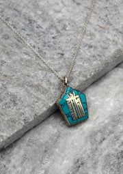 Tibetan Kalachakra Silver Sterling Pendant - nepacrafts