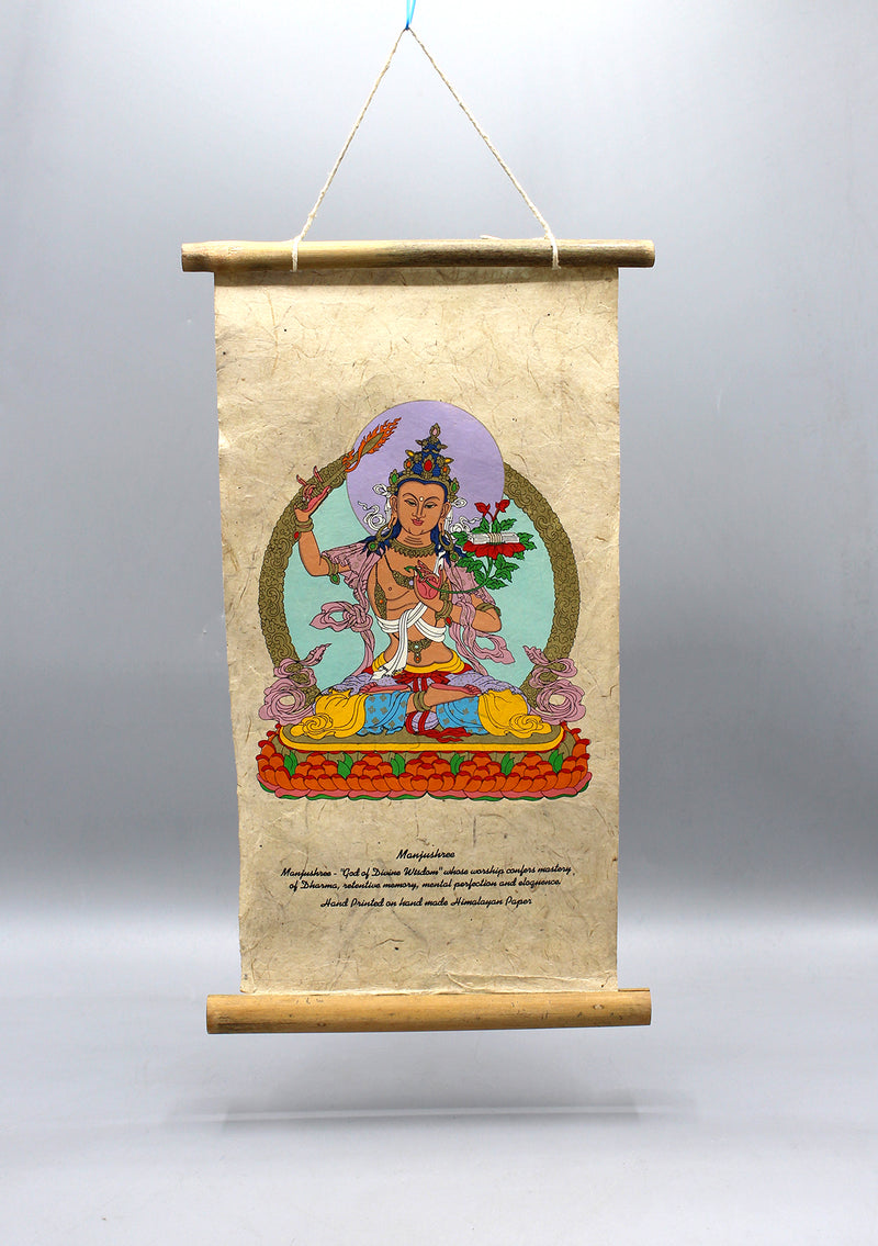 Manjushree Printed Lokta PaperWall Hanging