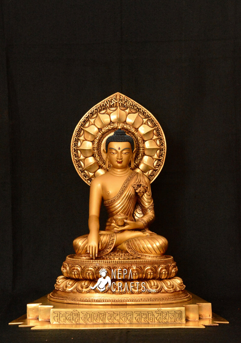 Exclusive Shakyamuni Buddha Masterpiece Statue - nepacrafts