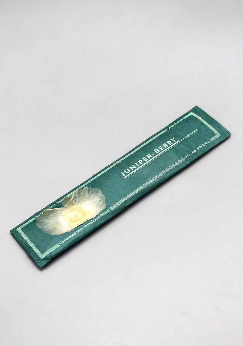Juniper Berry Flora Incense Sticks Set of 10