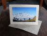 Mountains and Sherpa Porters  Greeting Card - nepacrafts