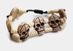 Handmade Skull Shaped Adjustable Wrist Bracelet - nepacrafts