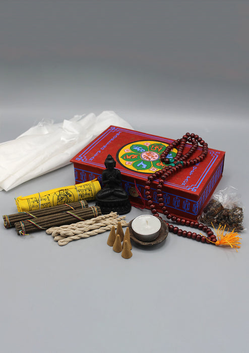 Tibetan Buddhist Travelling Altar Incense Gift Pack