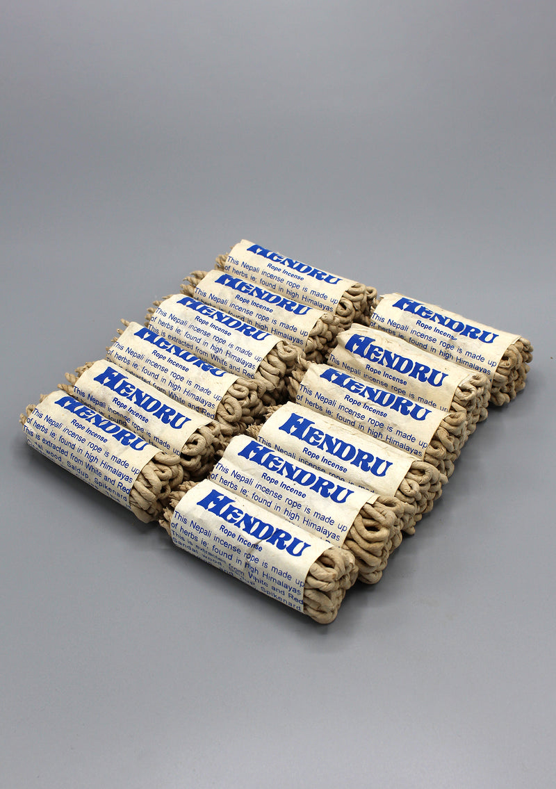 Hendru Cinnamon Sandalwod Nepali Rope Incense