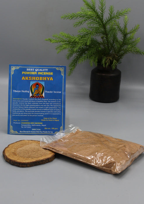 Akshovaya Buddha Tibetan Powder Incense