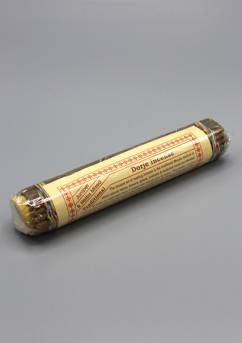 Juniper and Herbs Mixed Dorje Tibetan Incense