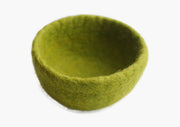 3.5" Hand Felted Colorful Jewelry Collector Felt Bowls - nepacrafts