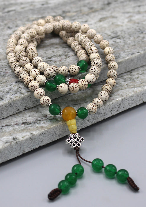 Tibetan Lotus Seed  Prayer Beads Mala