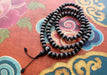Black Bone Turquoise & Coral Inlaid 108 Beads Prayer Mala - nepacrafts