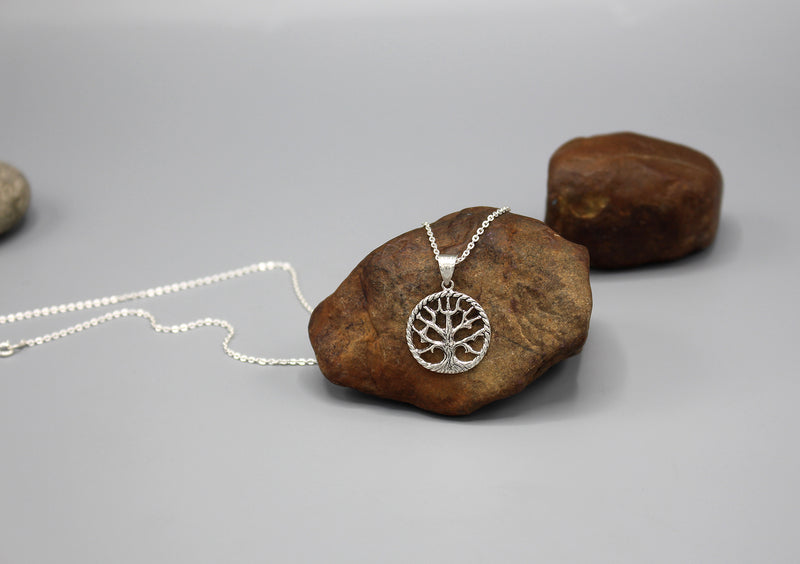 Tree of Life Silver Pendant - nepacrafts