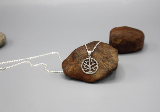 Tree of Life Silver Pendant - nepacrafts