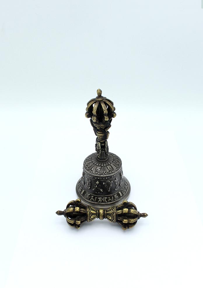 Eight Auspicious  High Quality  Bell and Dorjee Small Set