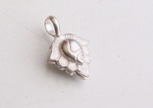 Conch Shell Carved Buddhist Prayer Mala Bhum Counter Clip 925 Silver Sterling - nepacrafts