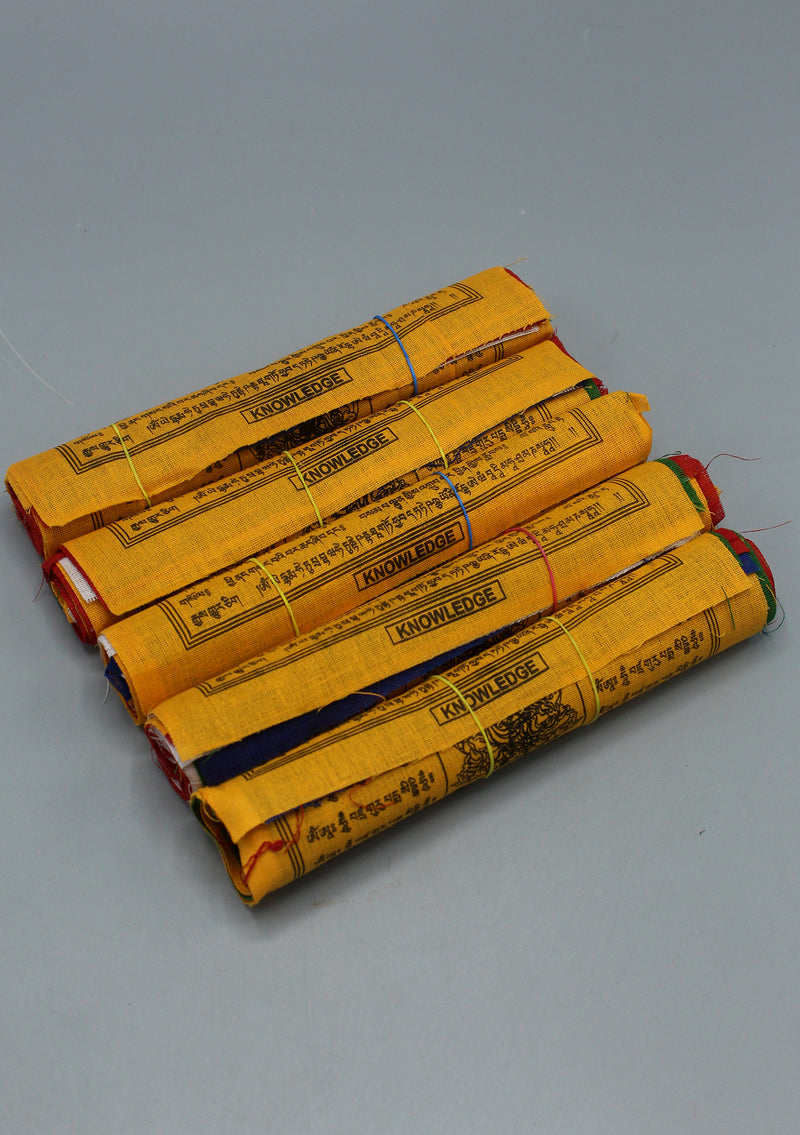 Mixed Deities Five Roll  Tibetan Cotton Prayer Flags