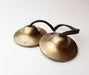Plain Brass Meditation Mini Tingsha or Cymbals - nepacrafts