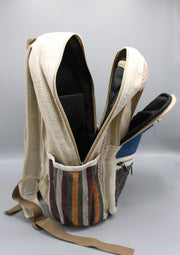 Eco Friendly and Natural Hemp Hiking Backpack - nepacrafts