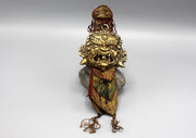 Brass Mahakala Wrathful Deity Wall Hanging - nepacrafts