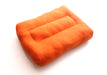 Orange Cotton Meditation Cushion - nepacrafts