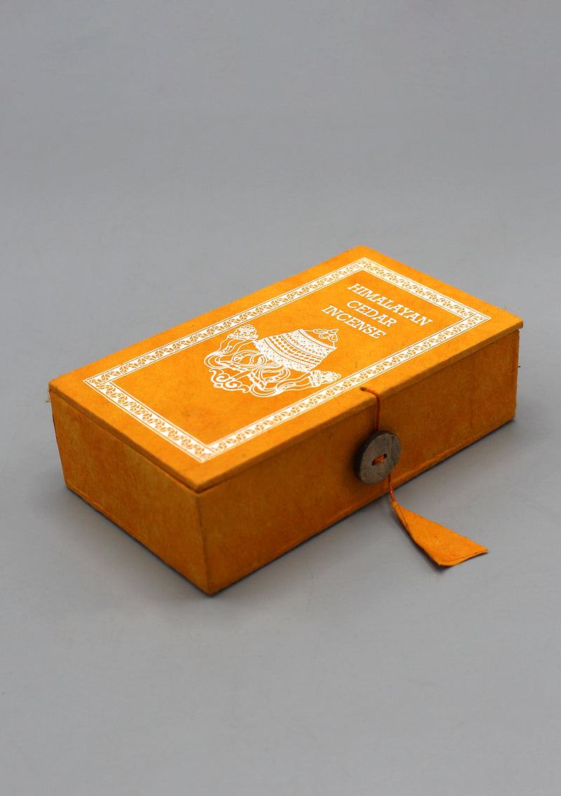 Himalayan Cedar Incense Lokta Gift Box