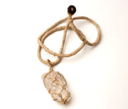 Stone Age Tribal Arrowhead Healing Stone Pendant - nepacrafts