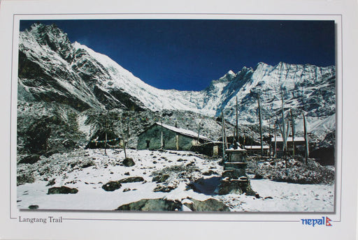 Kanjing Village in The Lantang Nepal Postcard - nepacrafts