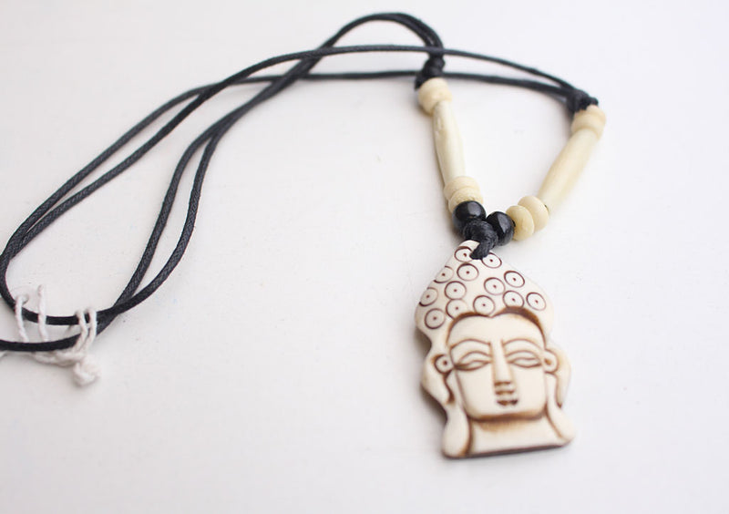 Handcrafted Buddha Pendant Necklace - nepacrafts