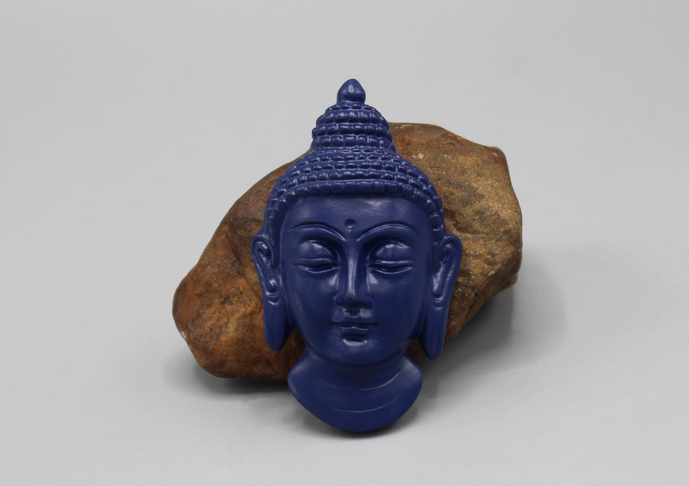 Buddha Head Ceramic Fridge Magnet - nepacrafts