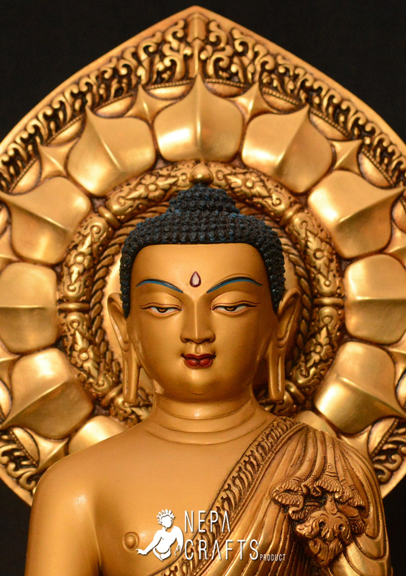 Exclusive Shakyamuni Buddha Masterpiece Statue - nepacrafts