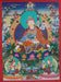 Majestic Guru Rinpoche Thangka 71x50cm