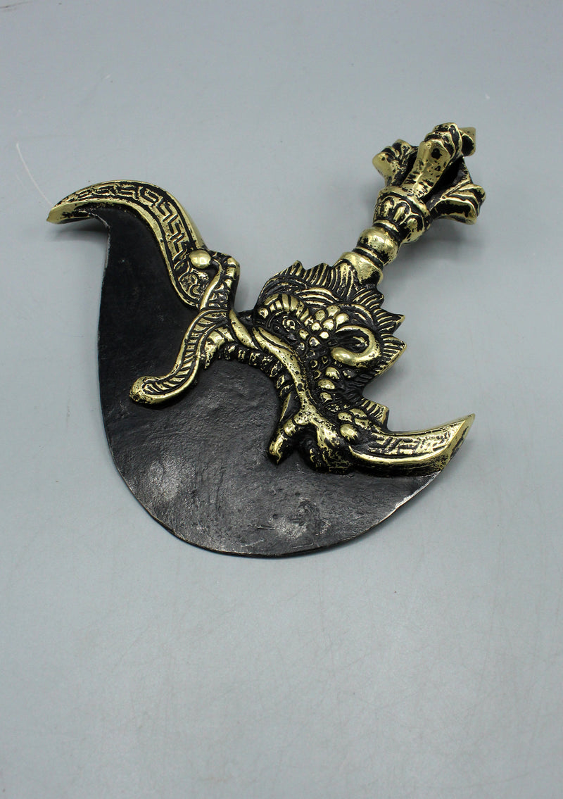Tibetan Ritual Two Headed Dorje Kartika