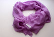Bright Lavender Color 100% Pashmina Shawl from Nepal - nepacrafts
