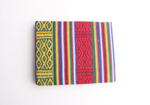 Bhutanese Fabric Hard Cover Mini Pocket Lokta Paper Blank Travel Journal - nepacrafts