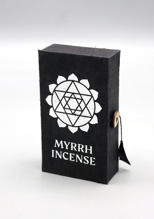 Myrrh Tibetan Incense in Lokta Box