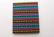 Multicolor Bhutanese Fabric Hard Cover Lokta Paper Travel Journal Book - nepacrafts