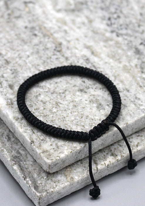 Black Color Lucky Knots Protection Bracelet