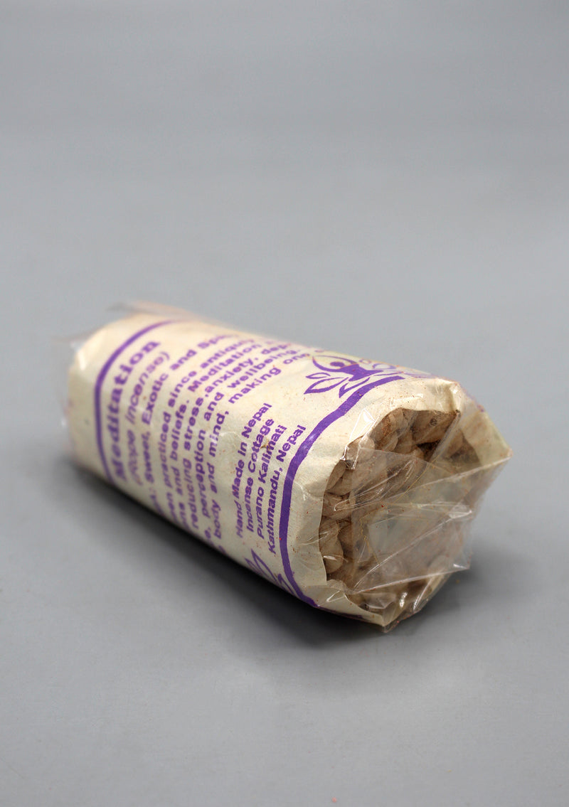 Meditation Rope Incense-Pack of Six Nepalese Handmade Incense