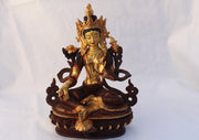 6 Inch High Green Tara Statue - nepacrafts