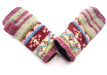 Pink and Cream Lining Finger less Gloves /Hand Warmers - nepacrafts