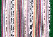 Multicolor Bhutanese Woven Fabric Cotton Door Curtain Cover - nepacrafts
