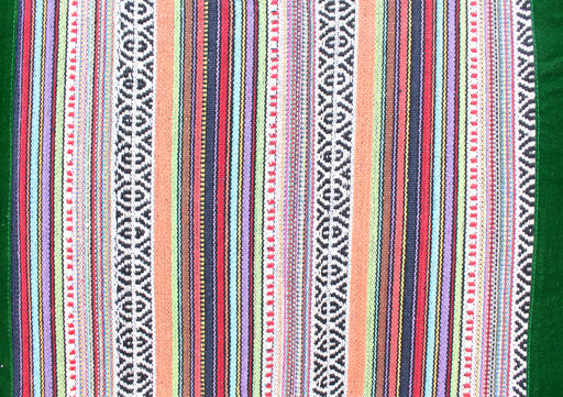 Multicolor Bhutanese Woven Fabric Cotton Door Curtain Cover - nepacrafts