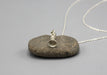 Mini Temple Wind Bell Sterling Silver Pendant - nepacrafts