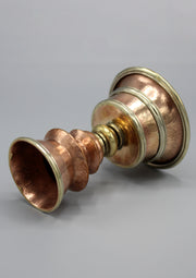 Buddhist Offering Copper Butter Lamp - nepacrafts
