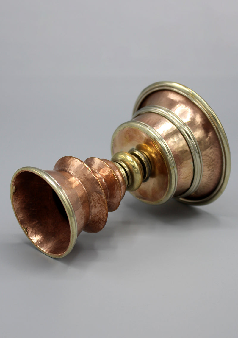Buddhist Offering Copper Butter Lamp - nepacrafts